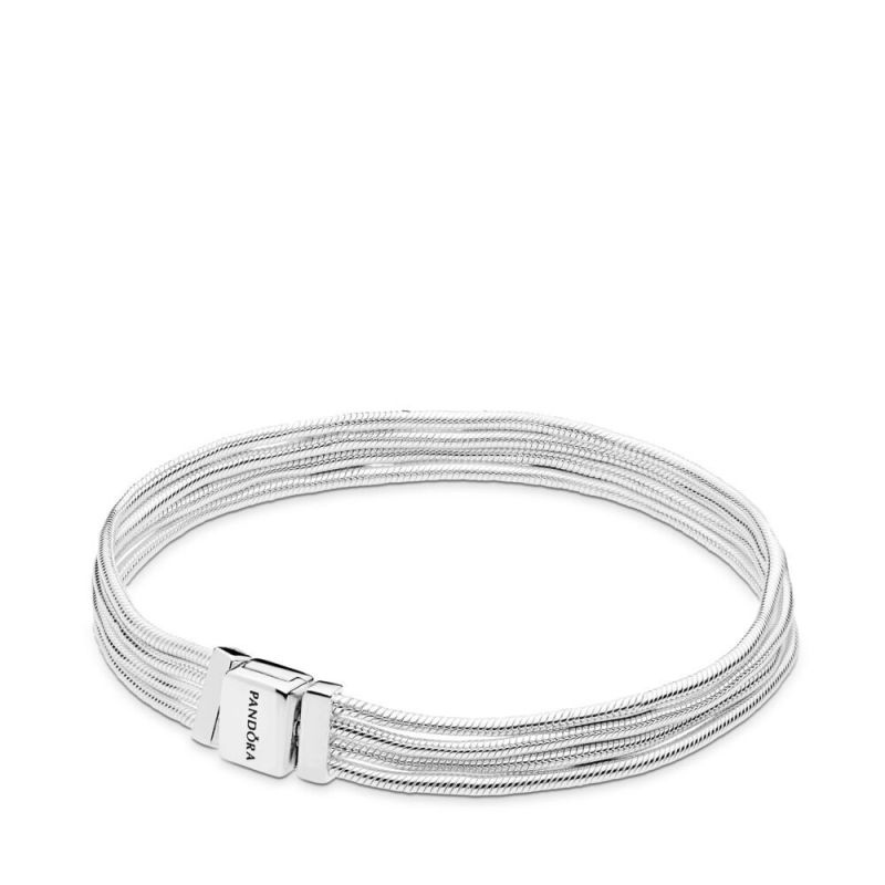 Pandora Reflexions Multi Snakes Armband (19cm) 597943­-1