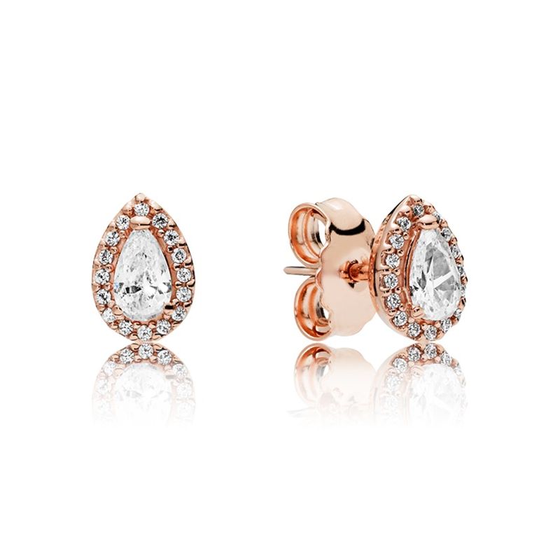 Pandora Rose Teardrops -korvakorut 286252CZ