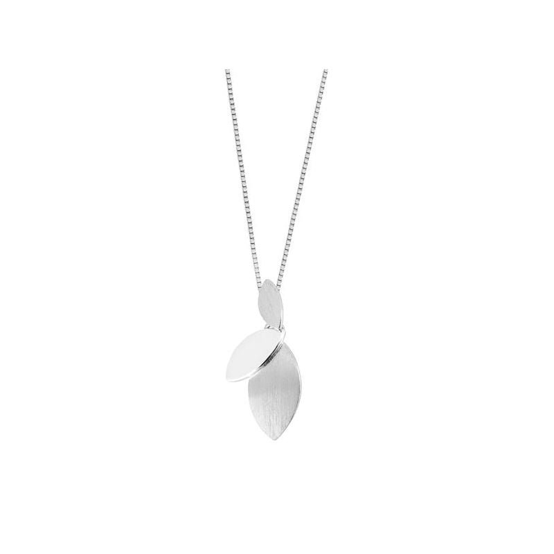 Hopeinen kaulakoru 42+3 cm PNC23935003-1