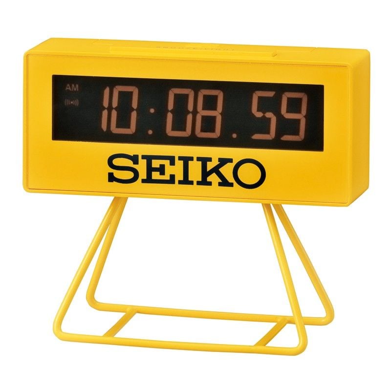 Seiko Wecker mit Zeitmessung QHL062Y-1