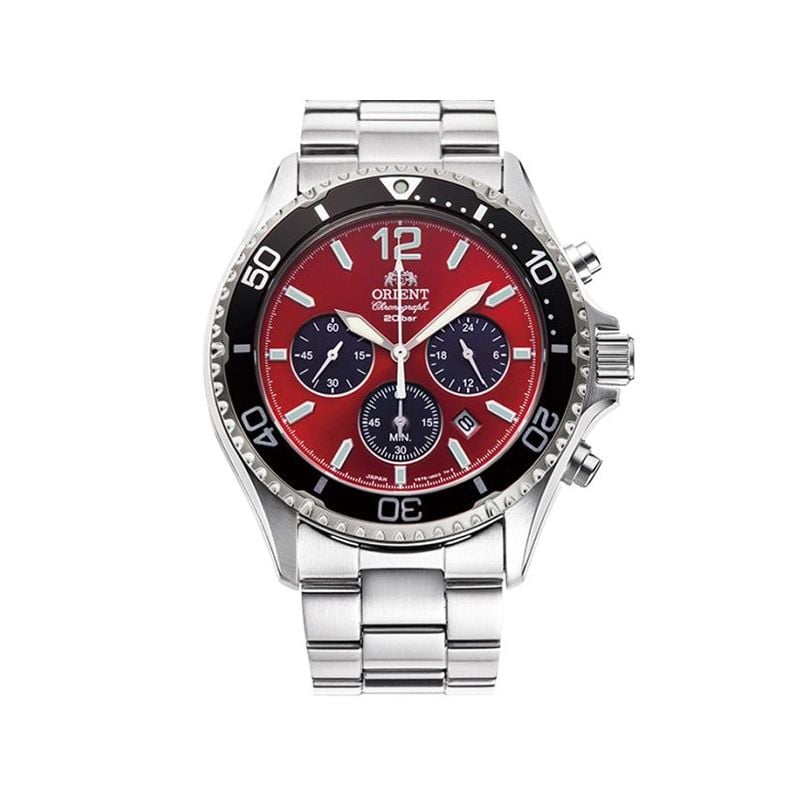 Orient Mako Chronograph Solar RA-TX0207R-1