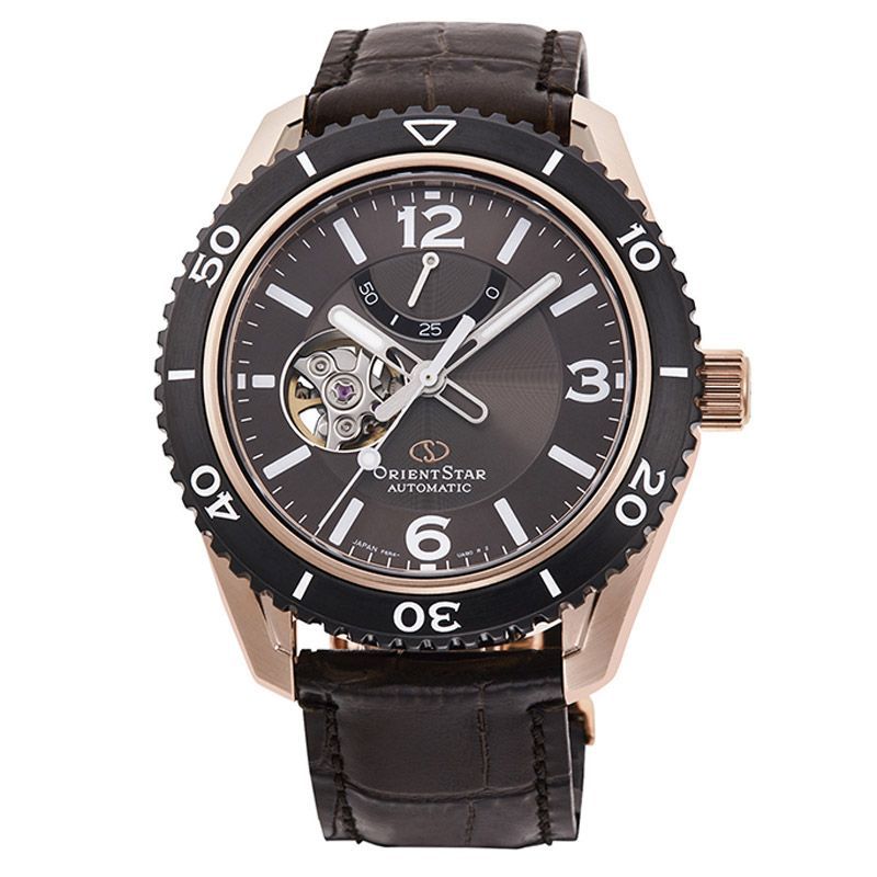 Orient Star Semi Skeleton Uhr RE-AT0103Y-1