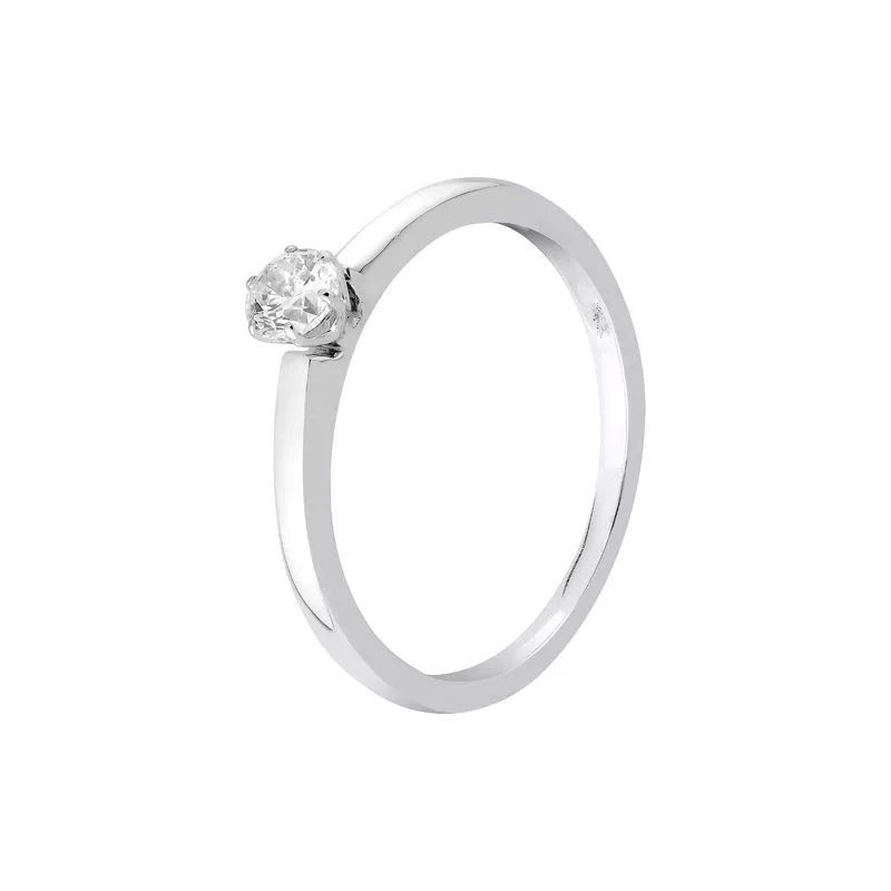 Brilliant Star Diamantring aus Weißgold RF112393Z