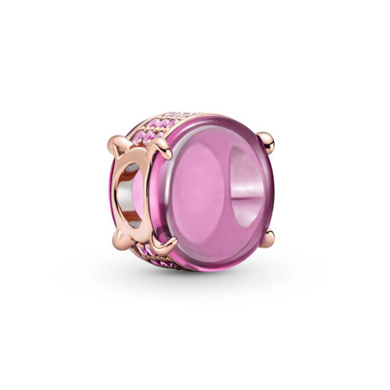 Pandora Pink Oval Cabochon -hela 789309C02-1