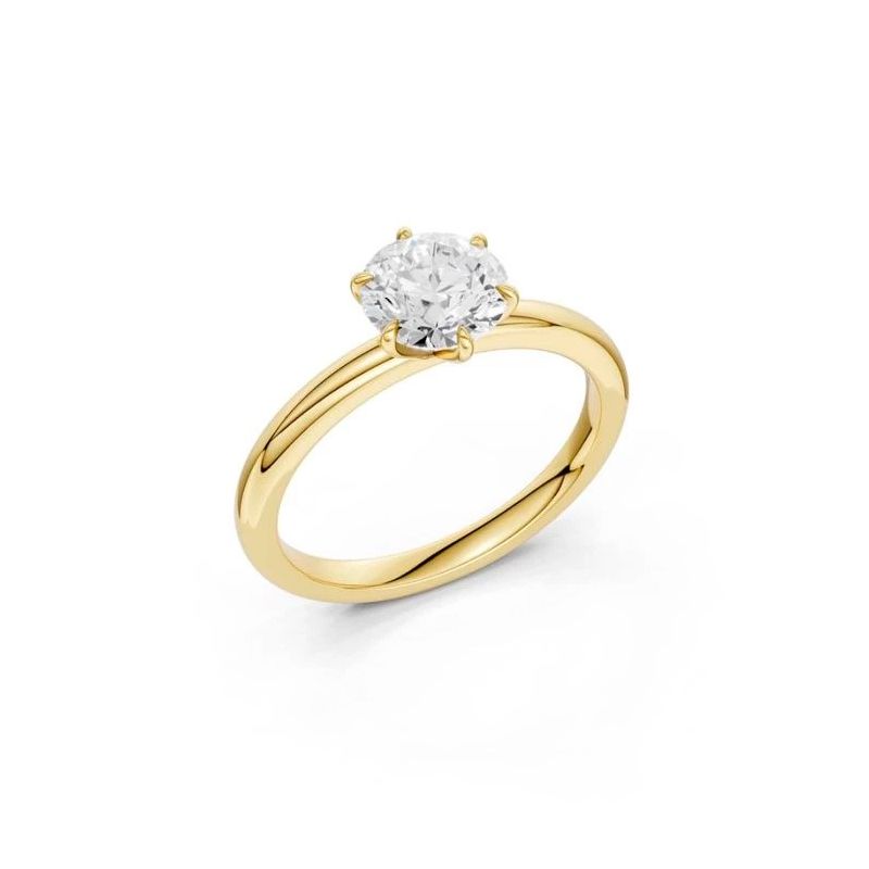 Brilliant Star Ring, Labordiamant RS07709 YG