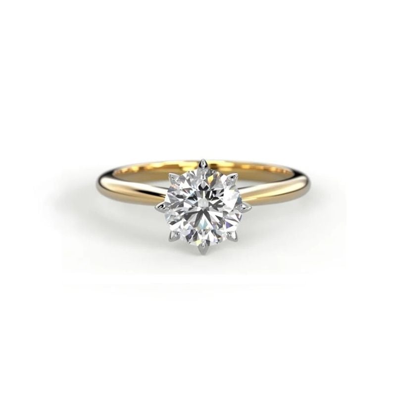 Romanssi Ruusu Ring / Labordiamanten 1.0 ct  261-100 KK/VK-1