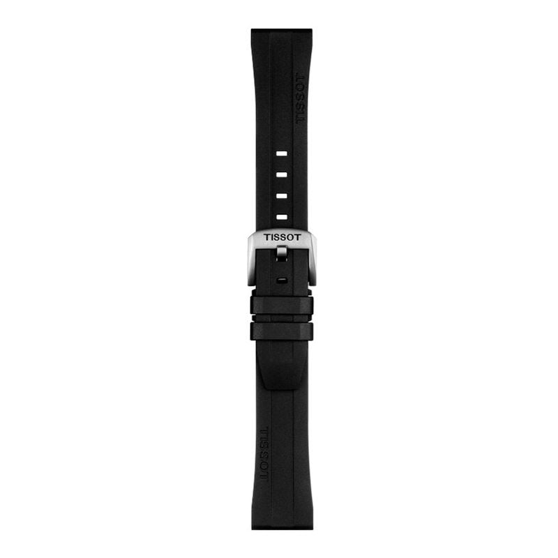 Tissot Black Rubber Strap kumiranneke 20 mm T852044545-1