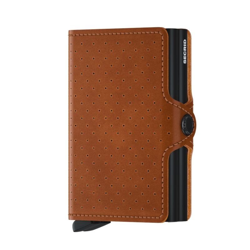 Secrid Twinwallet Perforated Cognac TPF-COGNAC-1