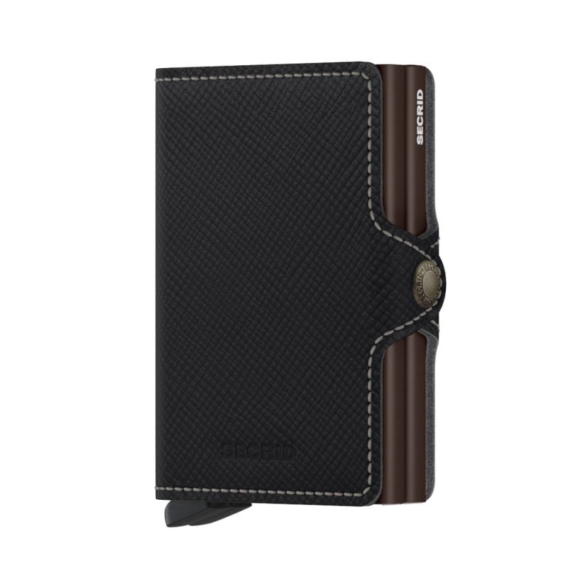 Secrid Twinwallet Saffiano Brown TSA-BROWN-1