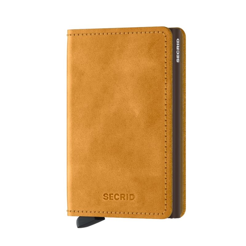Secrid Slimwallet Vintage Ochre SV-OCHRE-1