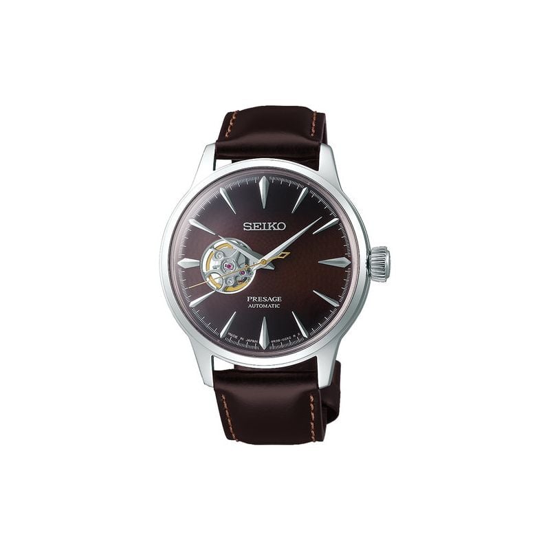 Seiko Elite Presage Automatic Cocktail Time Stinger Open Heart SSA407J1-1