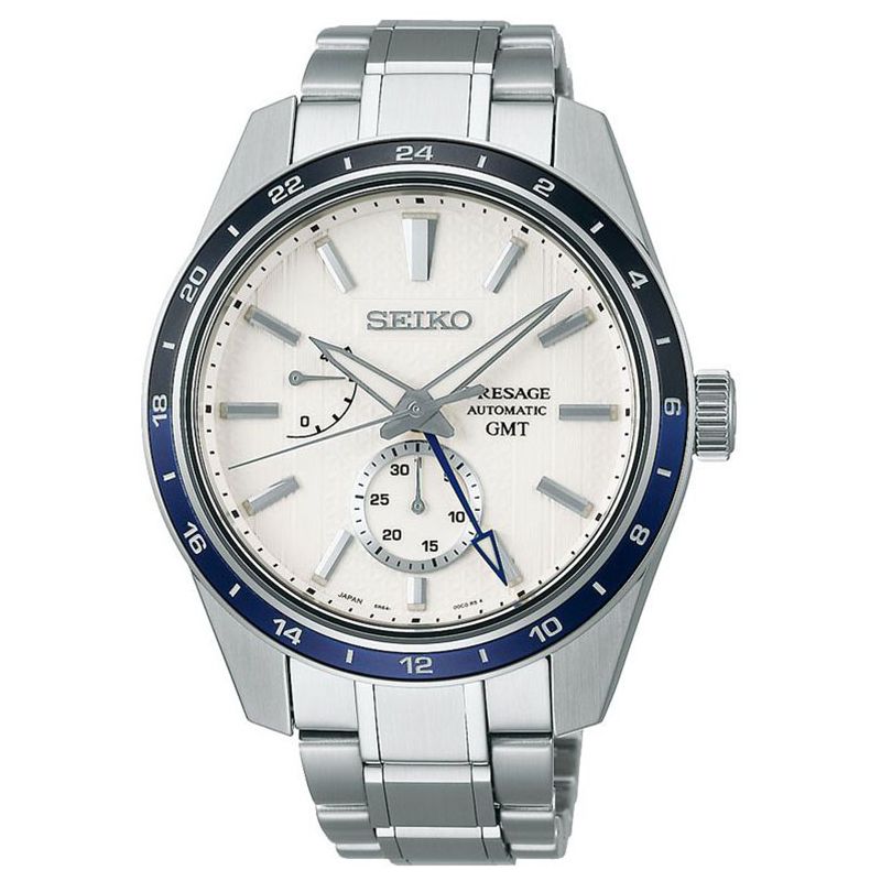 Seiko Presage Sharp Edged Series GMT Zero Halliburton Limited Edition SPB269J1-1