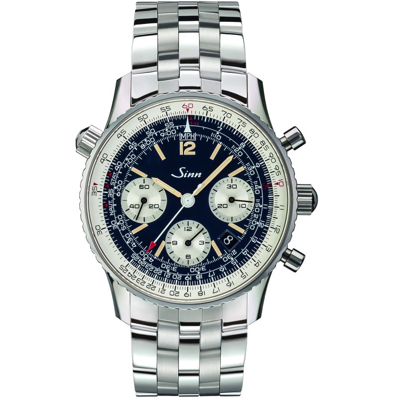 Sinn 903 St Navigation Chronograph -rannekello / teräs 903.045-1