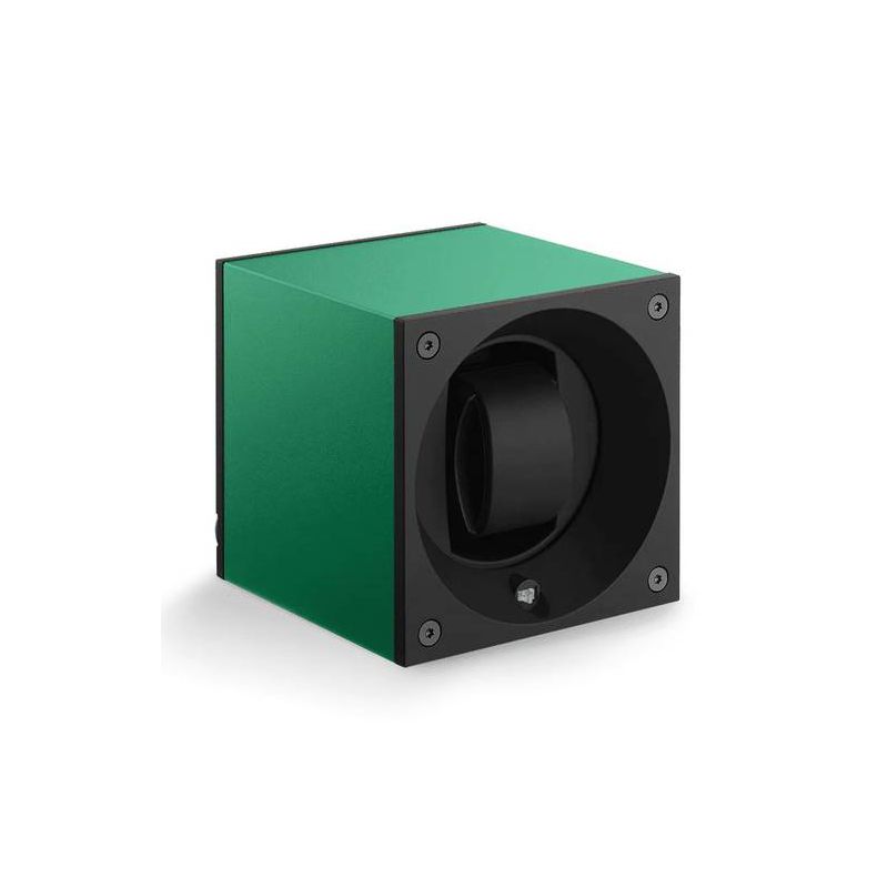 SwissKubik Masterbox Aluminium Green kellonpyöritin SK01.AE007 -14