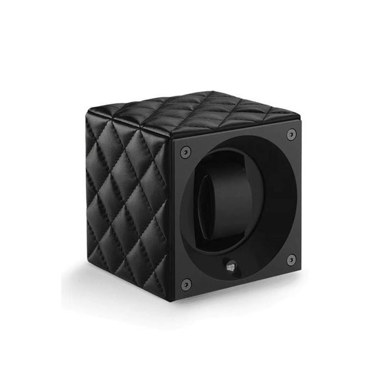SwissKubik Masterbox Couture Black Leather kellonpyöritin SK01.CV.COUT.NOIR T/T-36