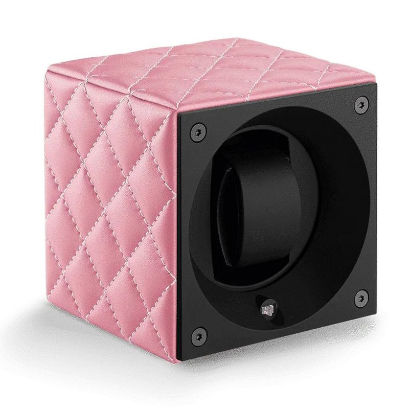 SwissKubik Masterbox Couture Pink Leather kellonpyöritin SK01.CV.COUT.ROSE C/BLANCHE-39