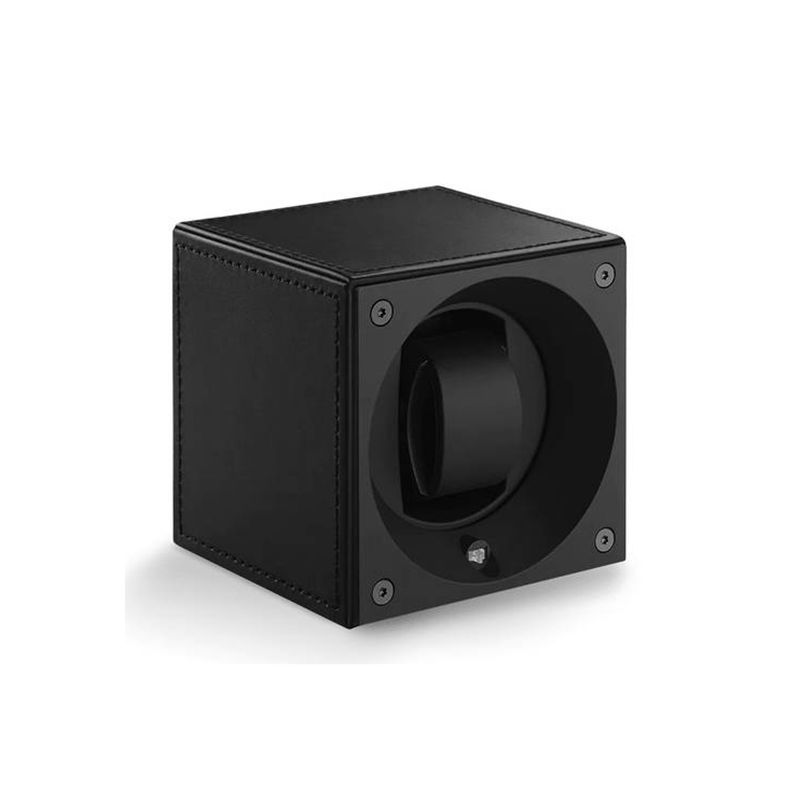 SwissKubik Masterbox Leather Black kellonpyöritin SK01.CV003-22