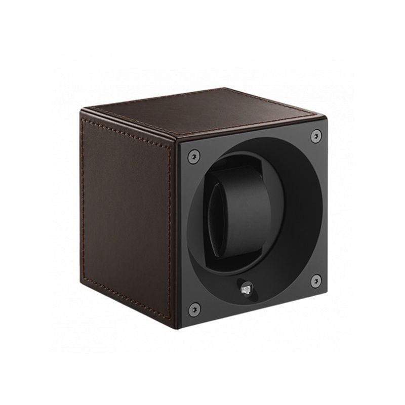 SwissKubik Masterbox Leather Brown kellonpyöritin SK01.CV004-23