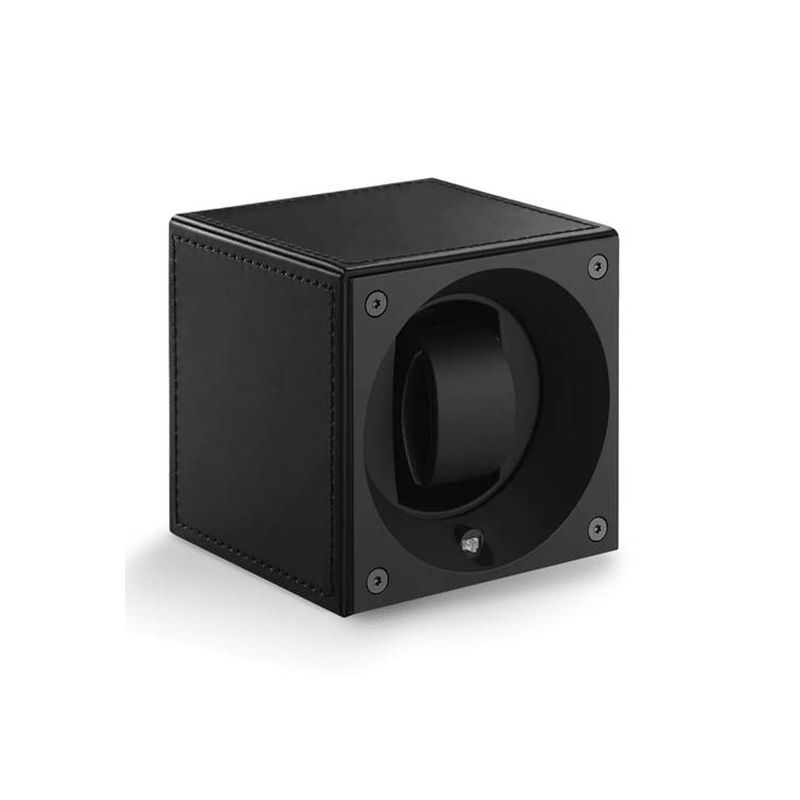 SwissKubik Masterbox Leather Rubber Black kellonpyöritin SK01.CV008-26