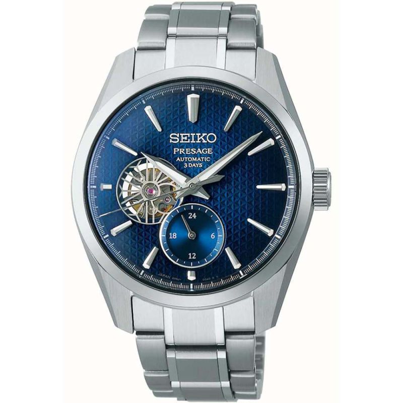 Seiko Presage ‘Ao’ SharpEdged Open Heart SPB417J1-1