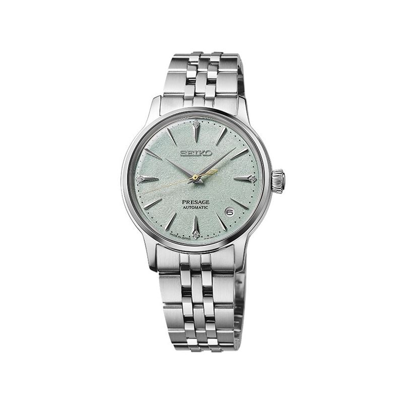 Seiko Presage "Frozen Mojito" Diamond Cocktail Time SRPL63J1-4