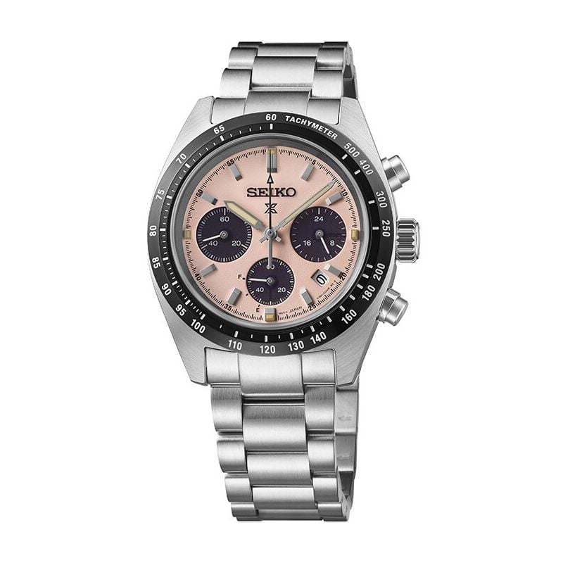 Seiko Prospex Speedtimer Solar Chronograph “Salmon” SSC963P1