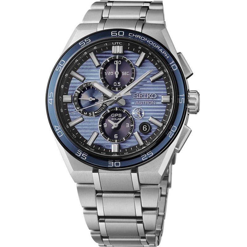 Seiko Astron Premium GPS Solar Dual-Time Chronograph SSH175J1-1
