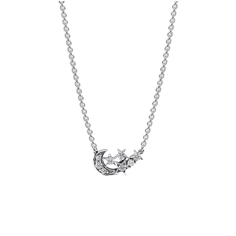 Pandora Sparkling Moon & Star Collier kaulakoru 45 cm 392991C01-1