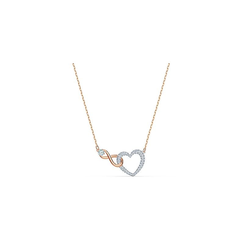 Swarovski Infinity Heart halsband 5518865-1