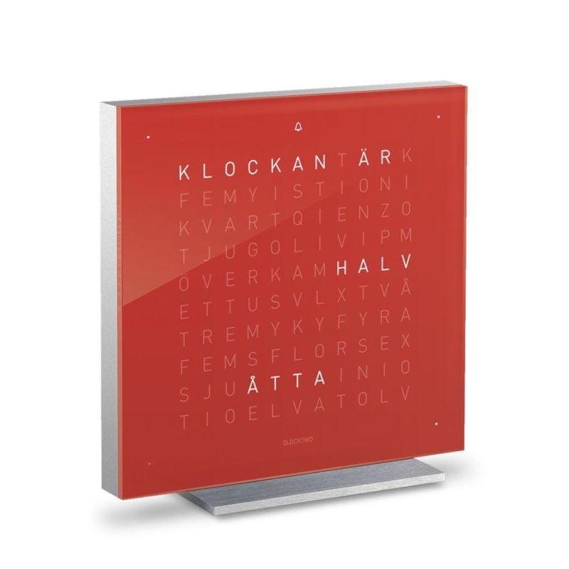 QLOCKTWO Classic Touch Cherry Cake SWE T4PSECC-1