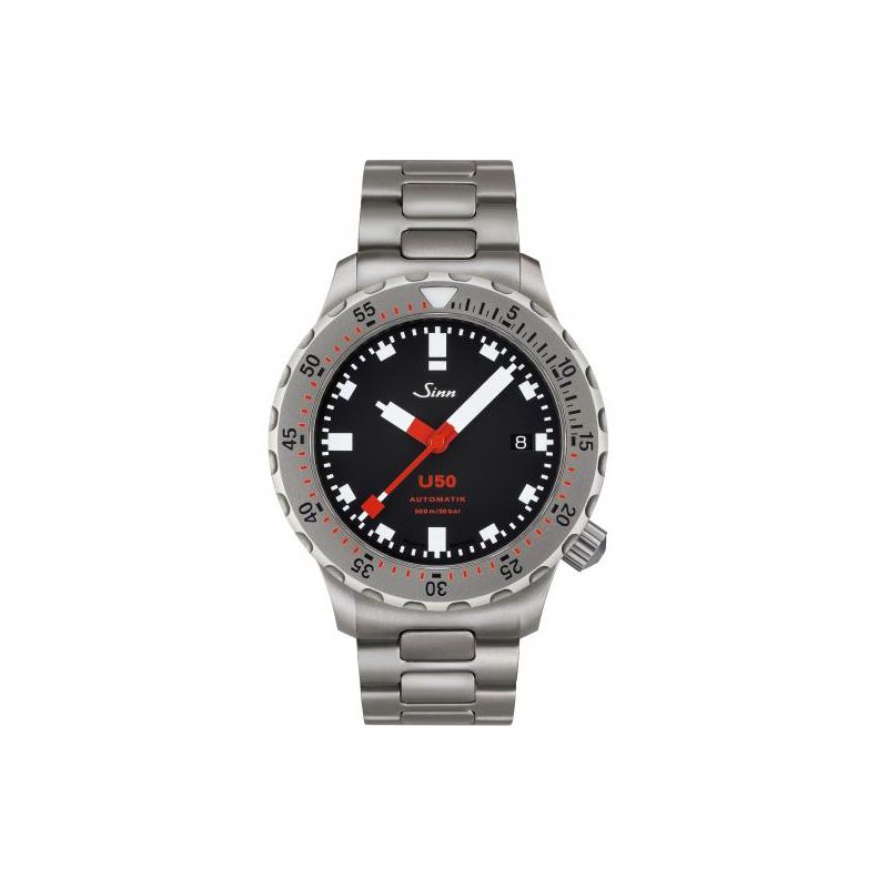 Sinn U50 Diving -rannekello / teräs TEGIMENT 1050.030-1