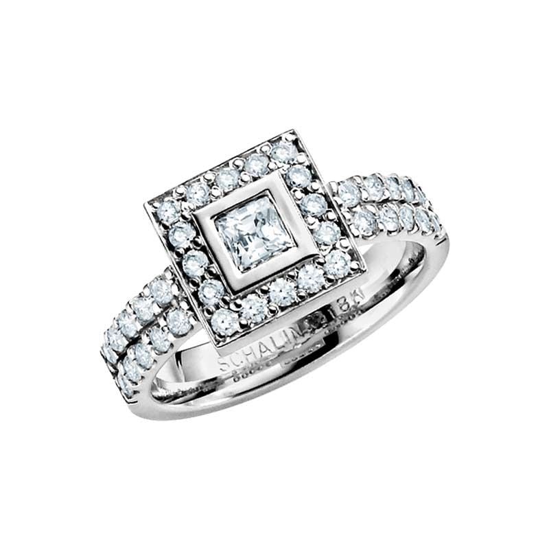 Schalins Unique 1,02ct,  Weißes Gold-25