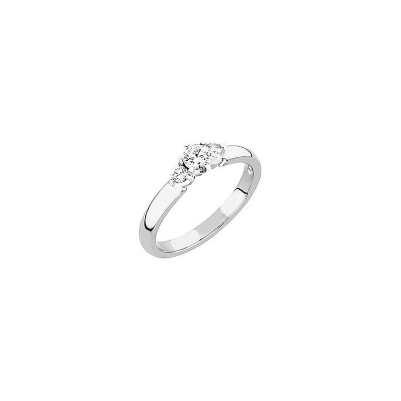 Sandberg Aurinkotuuli -timanttisormus (0.34ct) V-410w-1