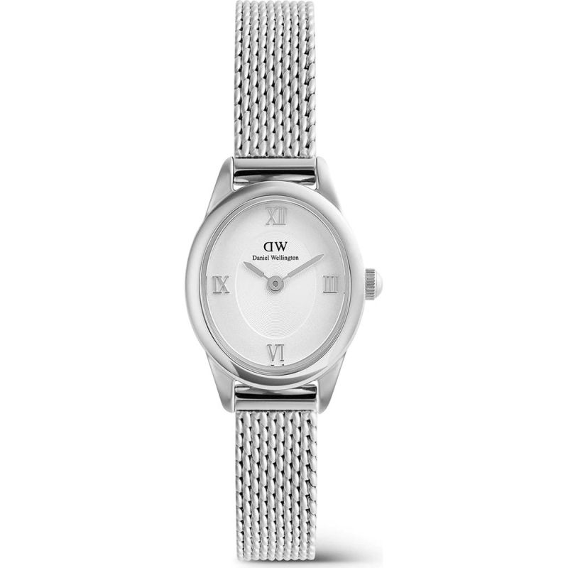 Daniel Wellington Ophelia Mini Mesh White Silver DW00100938