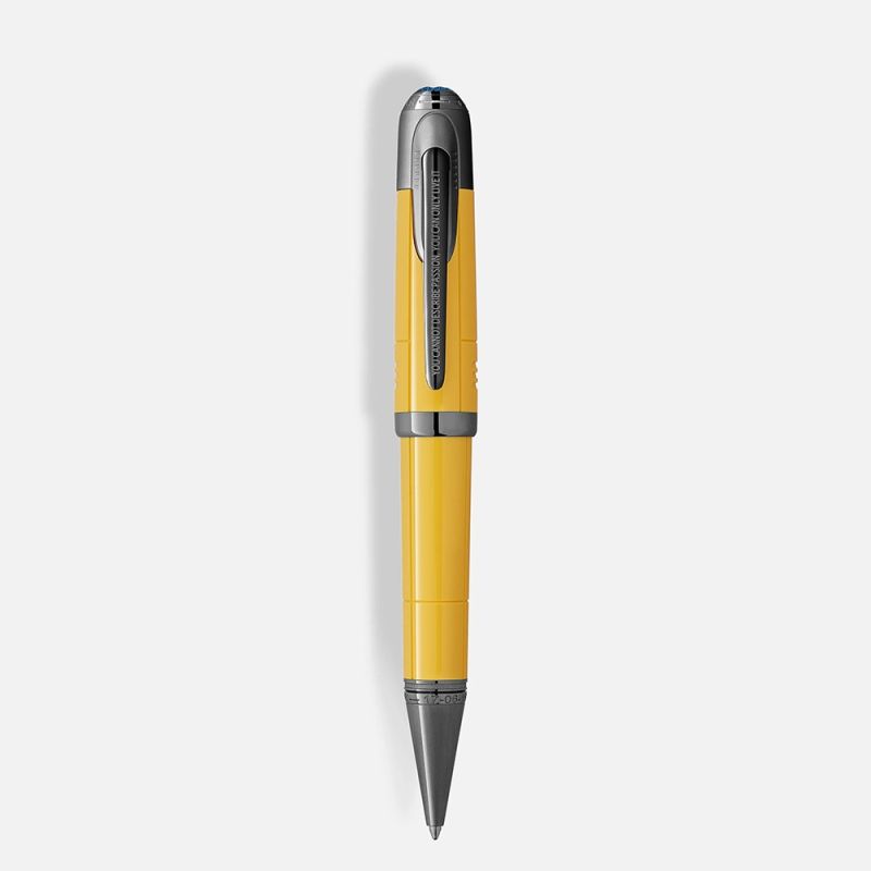 Montblanc Great Characters Enzo Ferrari Special Edition Giallo Modena Ballpoint MB130663-1