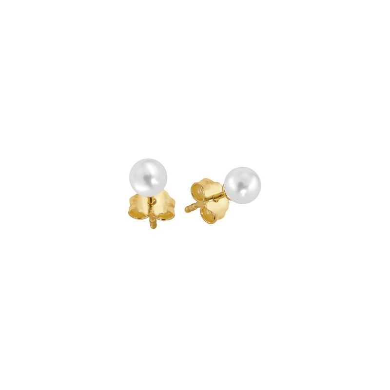 Perlen Ohrringe, vergoldet Y22505,5M-WP-9-G6-1