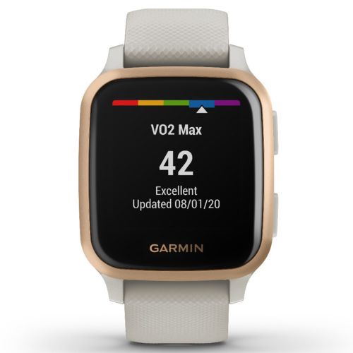 Garmin Venu Sq Music Rose Gold / Beige 010-02426-11 | Kulta-Center.com