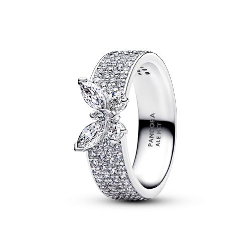 Pandora Butterfly Crystal Ring 194270C01