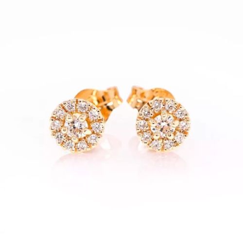 Romanssi Pioni lab-grown diamond earrings 265-020 KK KK