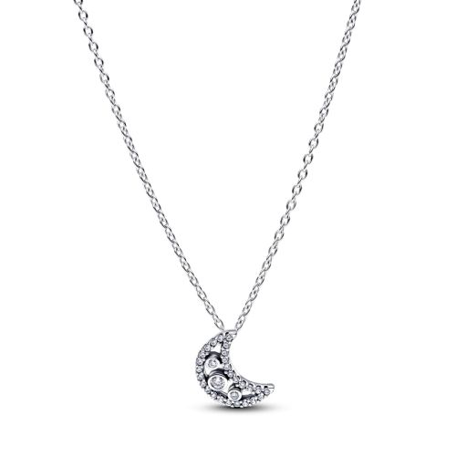Pandora Crescent Moon Halsband 394259C01-50