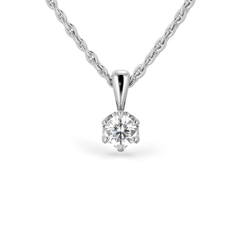 Festive Adele riipus, valkokulta 671-020-VK