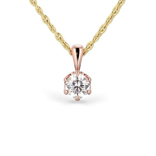 Festive Adele riipus, punakulta 671-030-PK