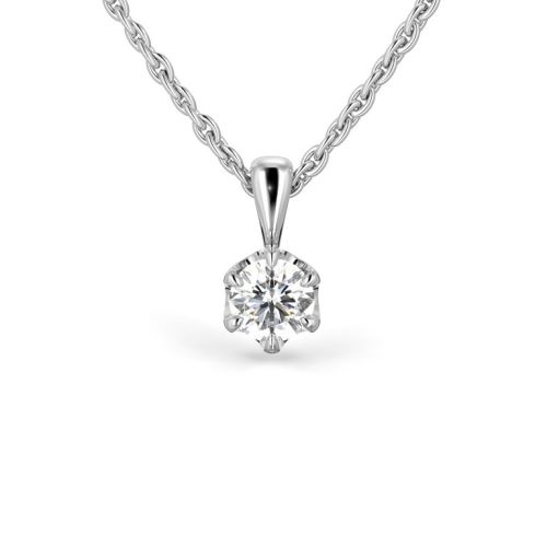 Festive Adele riipus, valkokulta 671-030-VK