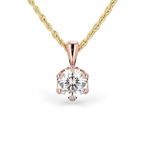 Festive Adele riipus, punakulta 671-070-PK