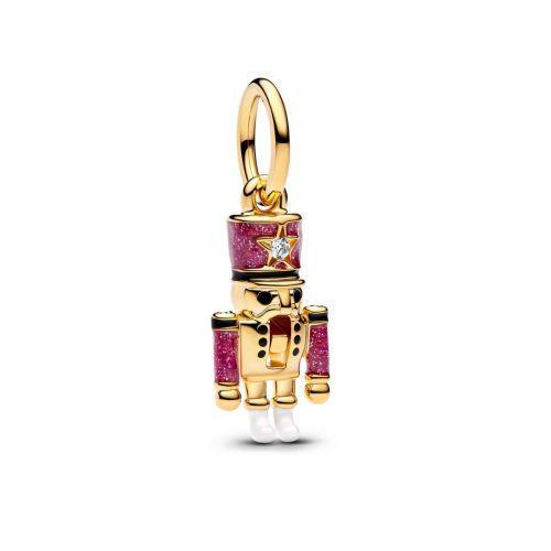 Pandora Moveable Nutcracker Dangle Berlock 763583C01