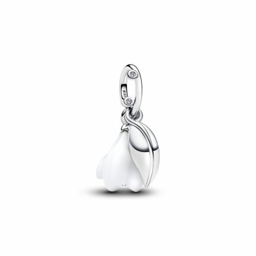 Pandora Snowdrop Flower Dangle Berlock 794239C01