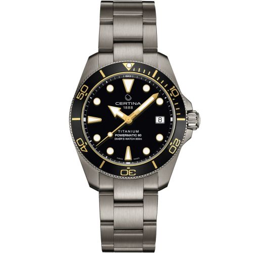 Certina DS Action Diver 38mm Powermatic 80 C048.807.44.051.00