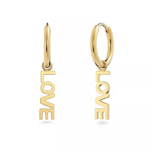 Edblad Love Korvakorut Gold16*5mm 14mm