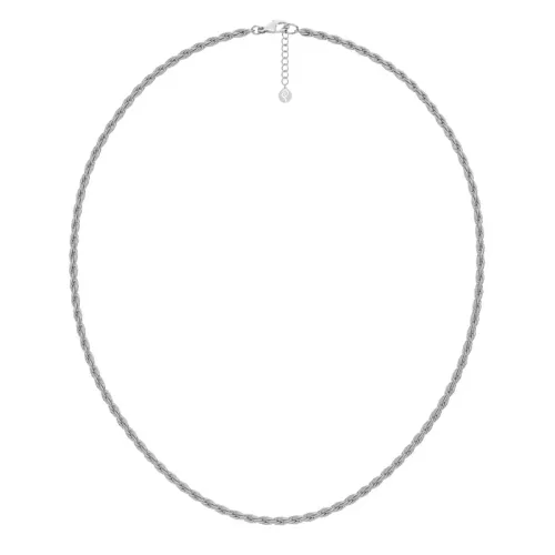 Edblad Rope Chain Necklace Steel 3mm 45-48cm 123507