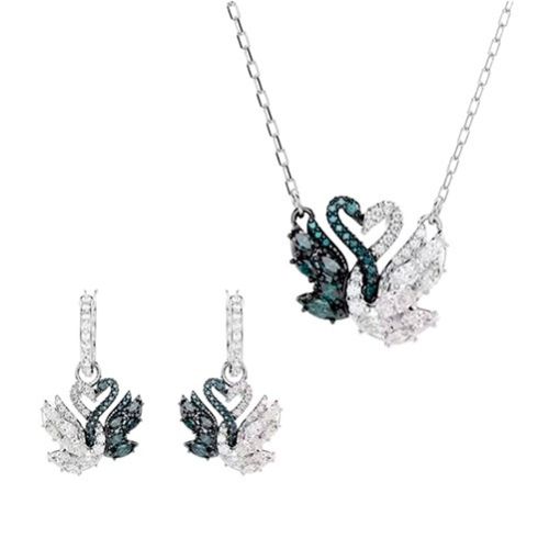 Swarovski Swan korusetti